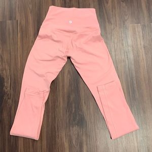 Lululemon pink Align leggings size 2